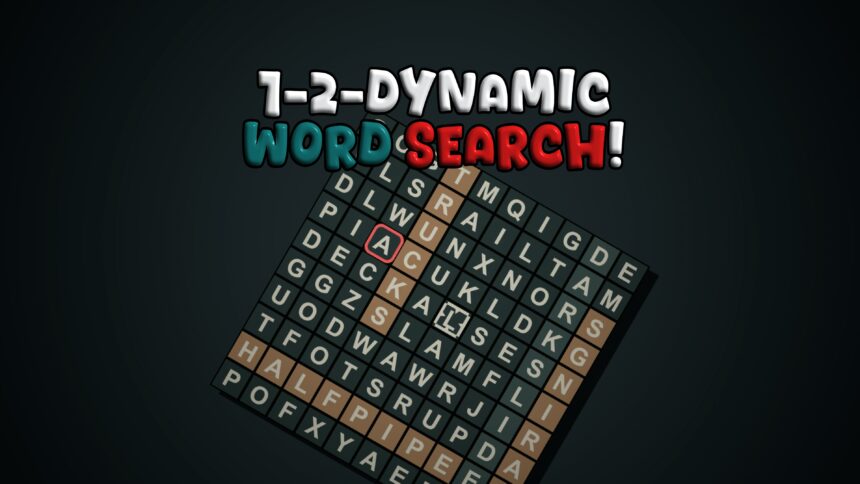 1-2-Dynamic Word Search! - Walkthrough | Trophy Guide | Achievement Guide