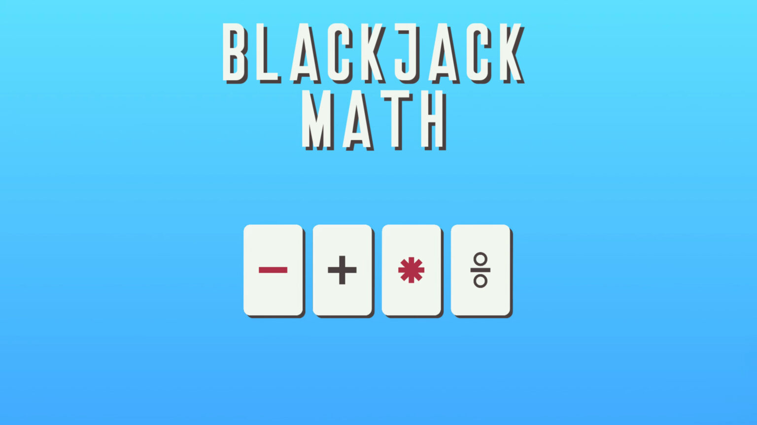 BlackJack Math - Walkthrough | Trophy Guide | Achievement Guide