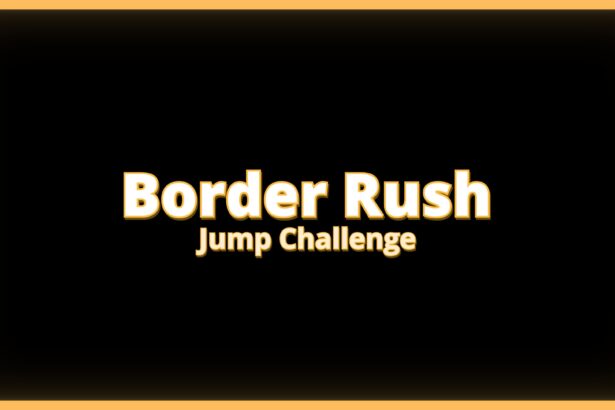 Border Rush Jump Challenge - Walkthrough | Trophy Guide | Achievement Guide