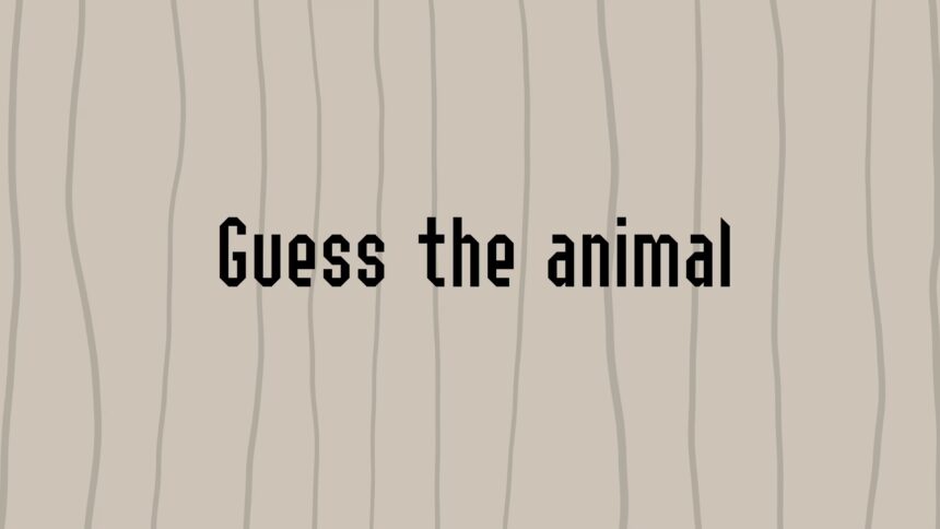 Guess the animal - Walkthrough | Trophy Guide | Achievement Guide