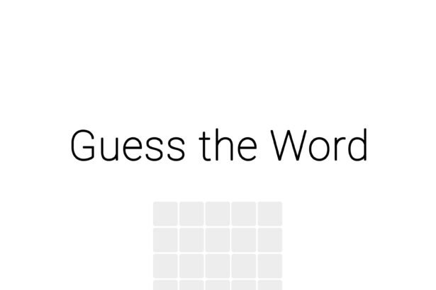 Guess the Word - Walkthrough | Trophy Guide | Achievement Guide