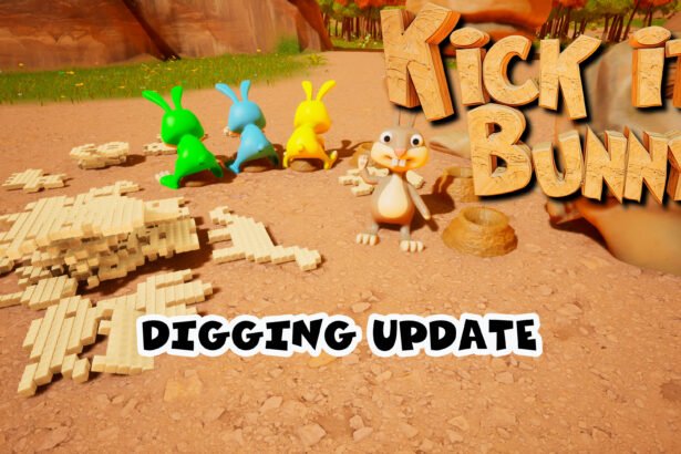 Kick it, Bunny! - Digging Update - Walkthrough | Trophy Guide | Achievement Guide