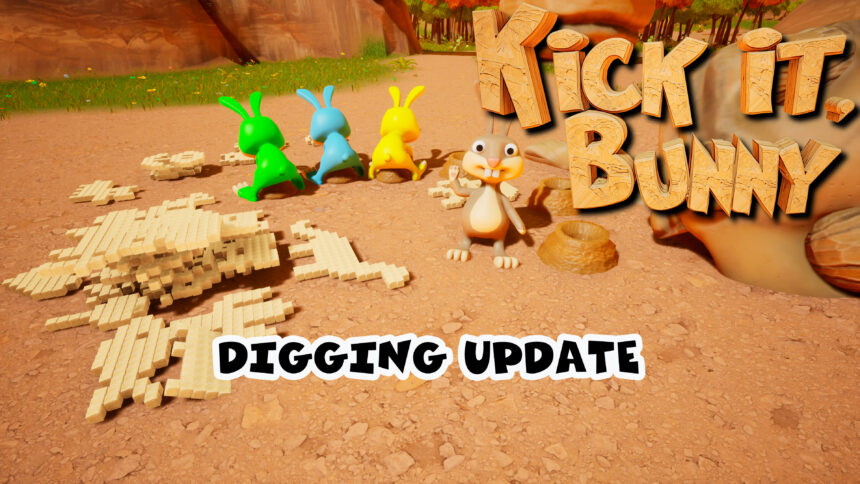 Kick it, Bunny! - Digging Update - Walkthrough | Trophy Guide | Achievement Guide
