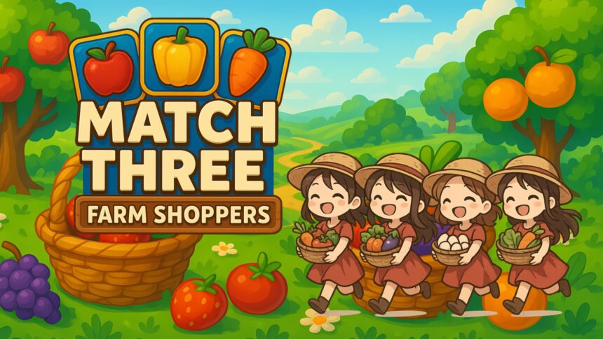 Match Three - Farm Shoppers - Walkthrough | Trophy Guide | Achievement Guide