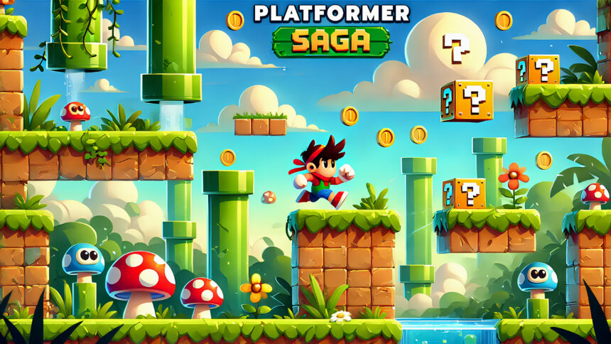 Platformer Saga - Walkthrough | Trophy Guide | Achievement Guide