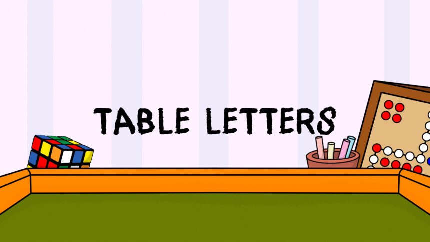 Table Letters - Walkthrough | Trophy Guide | Achievement Guide