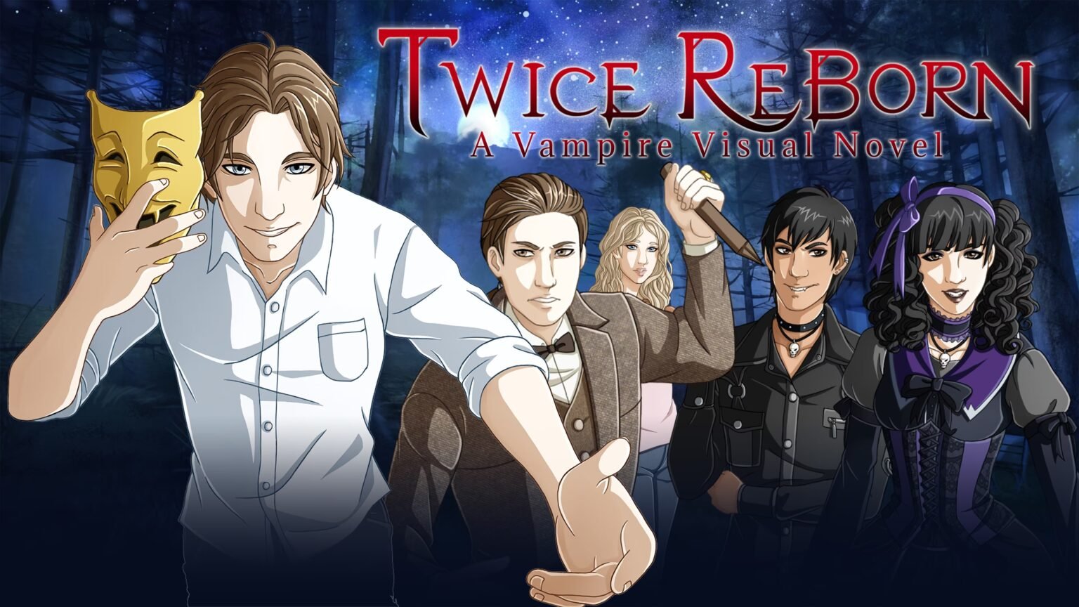 Twice Reborn: A Vampire Visual Novel - Walkthrough | Trophy Guide | Achievement Guide