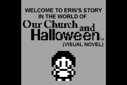 Welcome to Erin's story in the World of Our Church and Halloween (Visual Novel) - Walkthrough